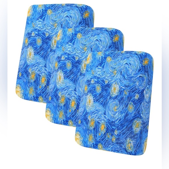 SET OF 6 Starry Night Sofa Cushion Covers - Picture 1 of 11